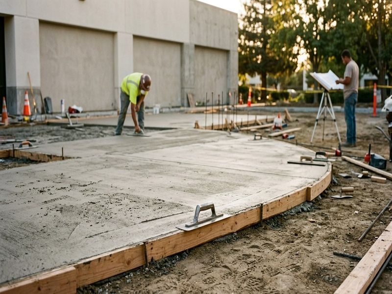 Courtyard Patio Flatwork Modesto Ca