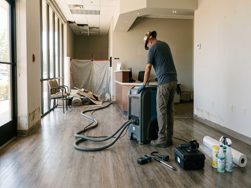Commercial Fire Smoke Damage Modesto Ca