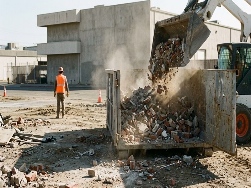 Post Construction Site Clean Modesto Ca