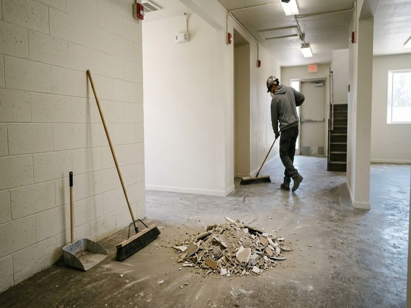 Interior Debris Sweeping Modesto Ca