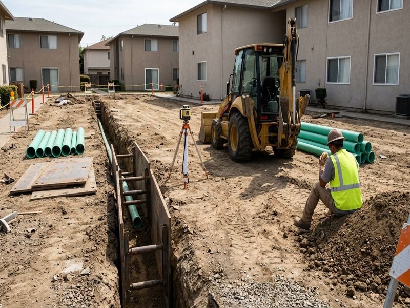 Commercial Excavation Modesto Ca