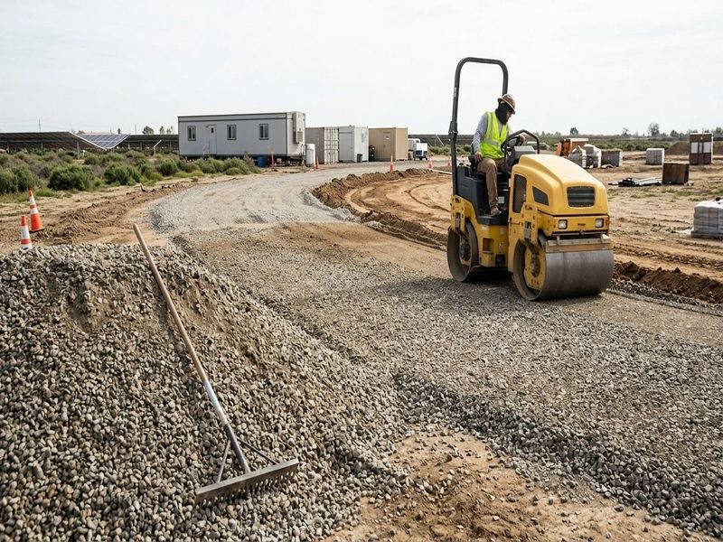 Dirt Access Road Grading Modesto Ca