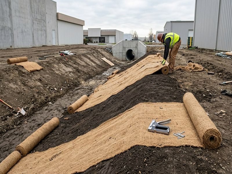 Hydroseeding Slope Stabilization Modesto Ca