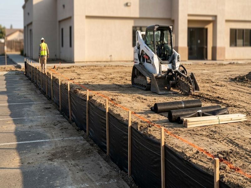 Stormwater Runoff Diversion Modesto Ca