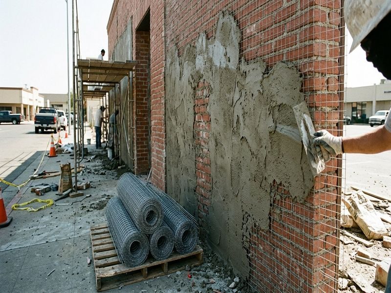 Parapet Stucco Repair Modesto Ca