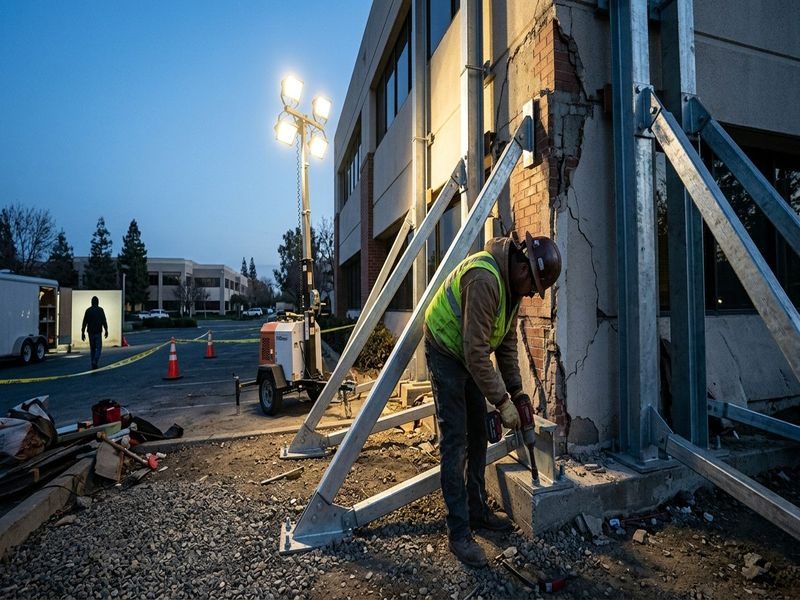 Exterior Wall Framing Repair Modesto Ca