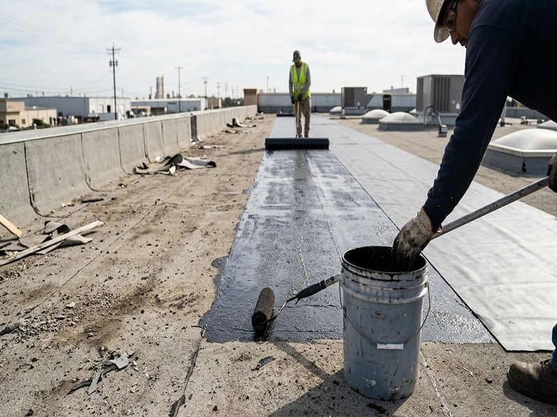 Torch Down Membrane Installation Modesto Ca