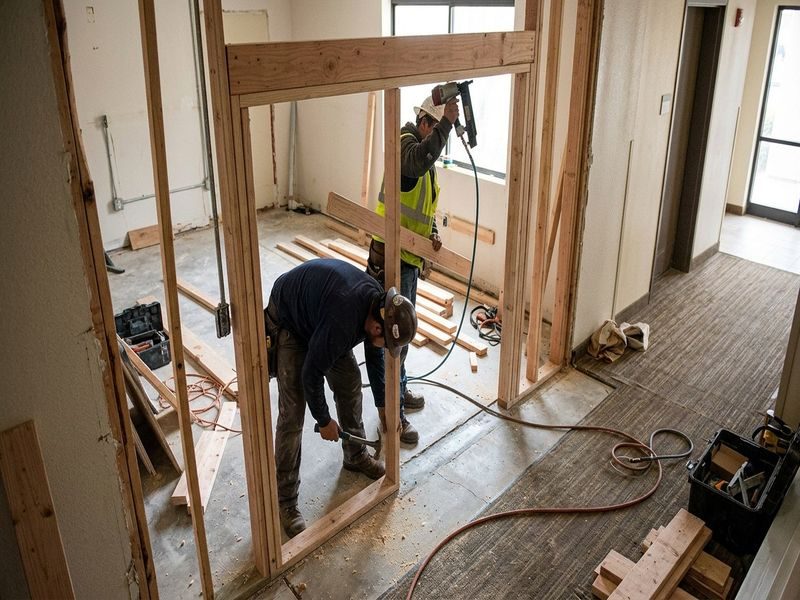 Elevator Shaft Framing Upgrades Modesto Ca