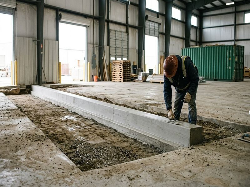 Equipment Pad Structural Pouring Modesto Ca
