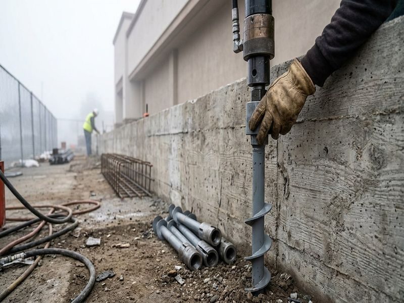 Helical Pier Installation Modesto Ca