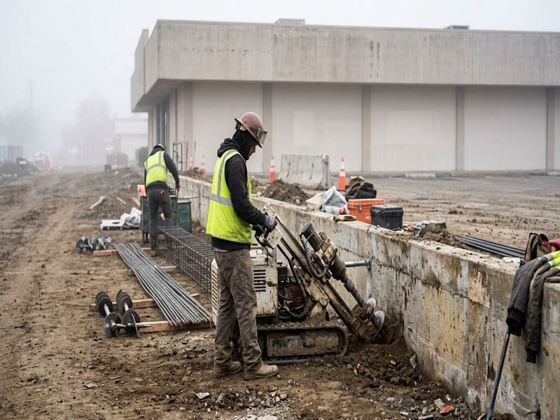 Trenching Footing Upgrades Modesto Ca