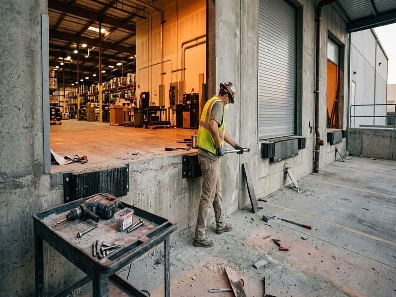 Loading Dock Bumper Reinforcement Modesto Ca