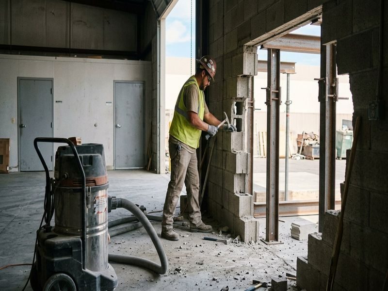 Warehouse Expansion Framing Modesto Ca