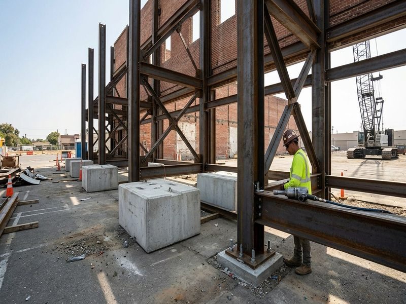 Heavy Equipment Floor Shoring Modesto Ca